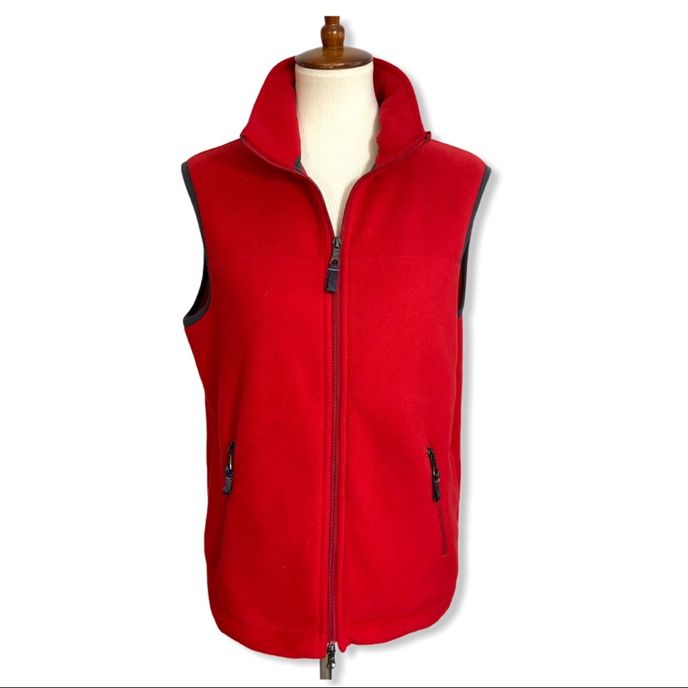Gap Red Fleece Vest